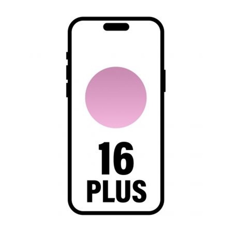 Smartphone Apple iPhone 16 Plus 128GB/ 6.7"/ 5G/ Rosa