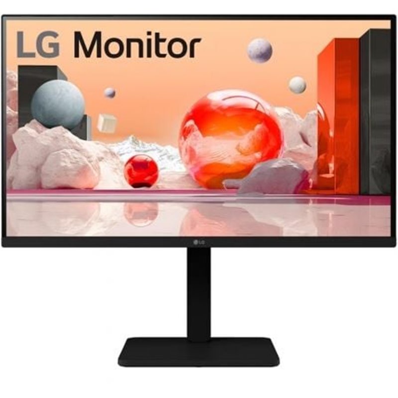 Monitor Profesional LG 27BA560-B 27"/ Full HD/ Multimedia/ Regulable en altura/ Negro