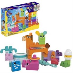 BANDA GRANJA MUSICAL MEGA BLOKS 45PZS