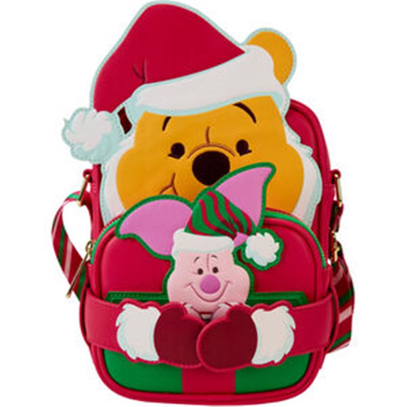 BOLSO BANDOLERA SANTA POOH WINNIE THE POOH DISNEY LOUNGEFLY