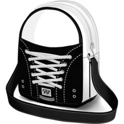 BOLSO BANDOLERA SNEAKERS BLACK OH MY POP!