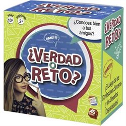 JUEGO MESA VERDAD O RETO ESPAÑOL