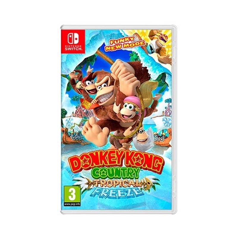 JUEGO NINTENDO SWITCH DONKEY KONG TROPICAL FREEZE