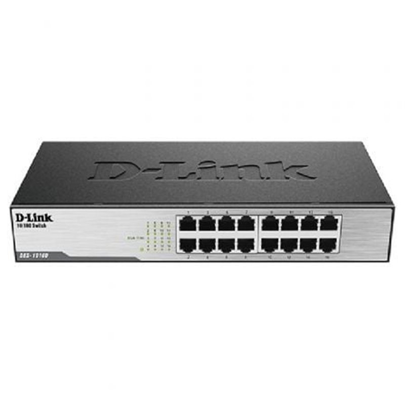 Switch D-Link DES-1016D 16 Puertos/ RJ-45 10/100