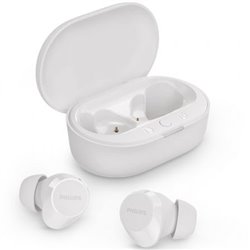 Auriculares Bluetooth Philips TAT1209 con estuche de carga/ Autonom�a 6h/ Blancos