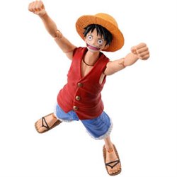 FIGURA S.H FIGUARTS MONKEY D LUFFY ROMANCE DAWN ONE PIECE 14CM