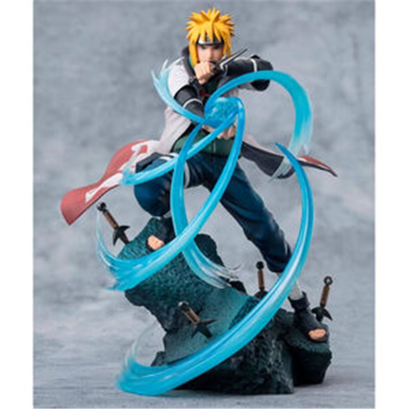 FIGURA FIGUARTS ZERO EXTRA BATTLE MINATO NAMIKAZE RASENGAN NARUTO SHIPPUDEN 20CM