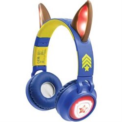 AURICULARES INALAMBRICOS LUMINOSOS BLUETOOTH PATRULLA CANINA PAW PATROL