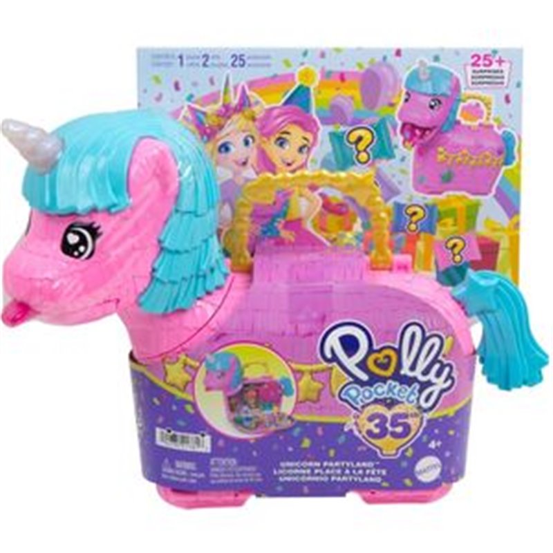 COFRE UNICORNIO PARTYLAND POLLY POCKET