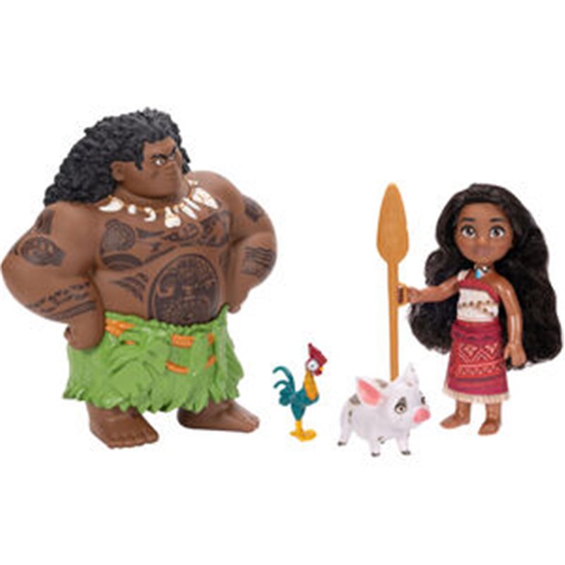 BLISTER MUÑECA VAIANA & MAUI VAIANA 2 DISNEY 15CM