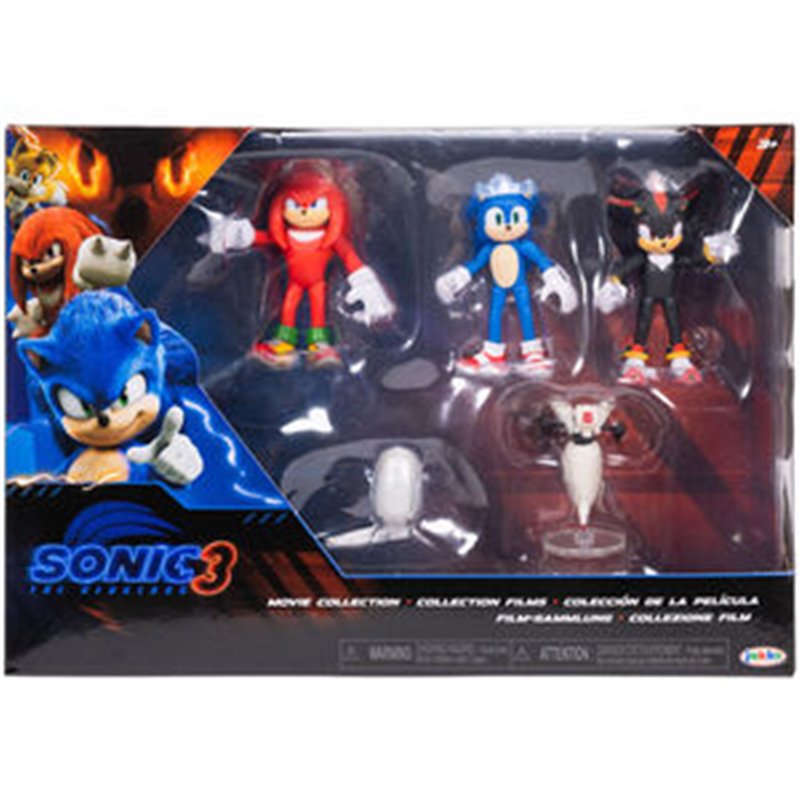 BLISTER FIGURAS SONIC 3 6CM