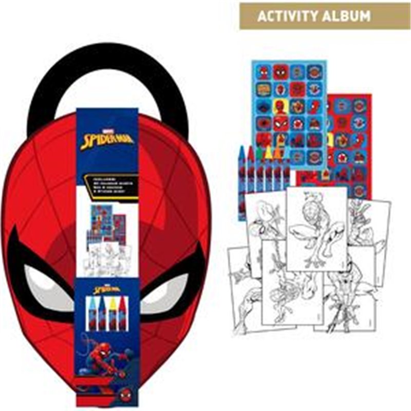 ALBUM ACTIVIDADES COLOREABLE SPIDERMAN