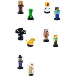 PACK 2 FIGURAS C/SELLO MINECRAFT