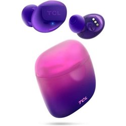 Auriculares Bluetooth TCL SOCL500TWS con estuche de carga/ Autonom�a 6.5h/ Purpura