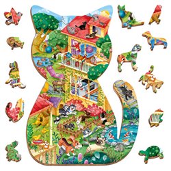 JUEGO WOODY PUZZLE MASCOTAS