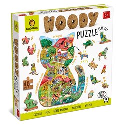 JUEGO WOODY PUZZLE MASCOTAS