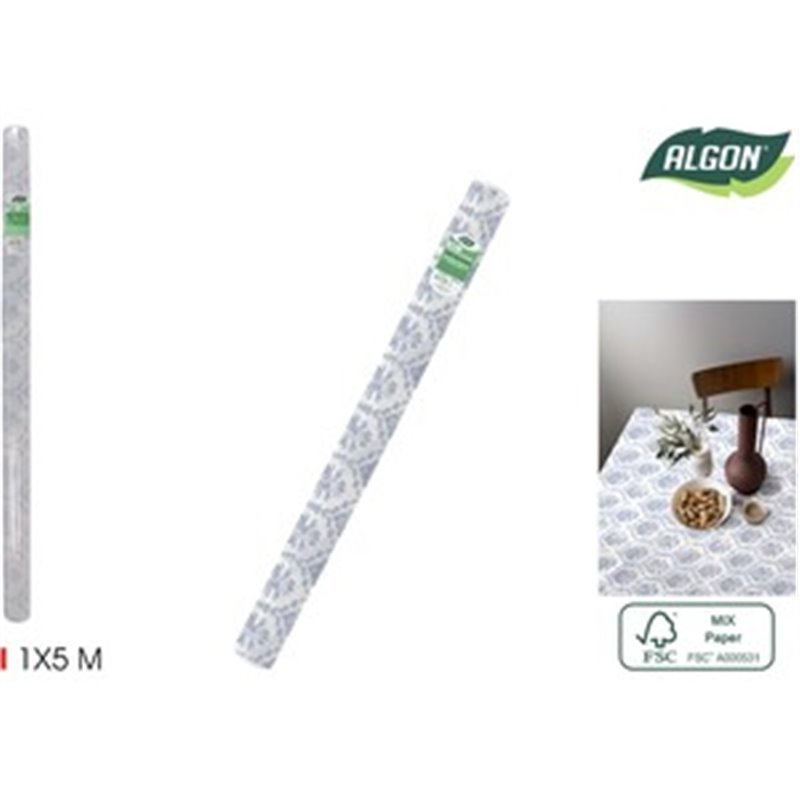 ROLLO MANTEL RETRO-2 C/MANDRIL 1X5M ALGON