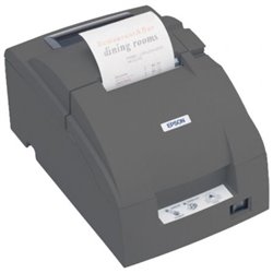 Impresora de Tickets Epson TM-U220B/ Ancho papel 76mm/ USB/ Negra