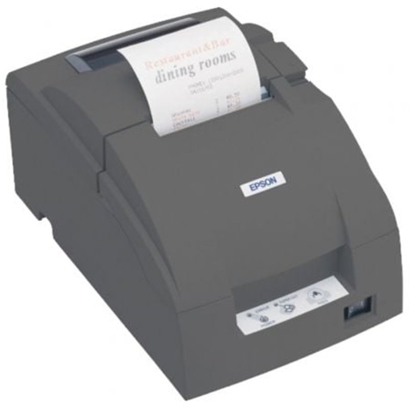 Impresora de Tickets Epson TM-U220B/ Ancho papel 76mm/ USB/ Negra