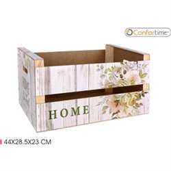 CAJA WOOD BRILLO 44X28.5X23 S.HOME CONFORTIME