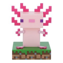 Lampara Icons Ajolote Minecraft 12cm