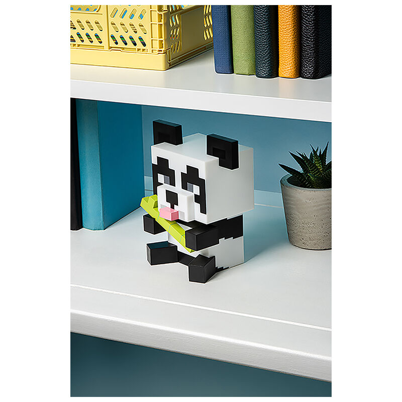 Lampara Panda Minecraft 15cm