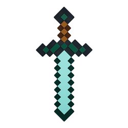 Lampara Espada de Diamante Minecraft 40cm