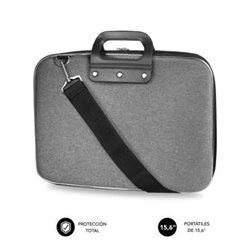 Malet�n Subblim EVA Laptop Bag PL para Port�tiles hasta 15.6"/ Cinta para Trolley/ Gris