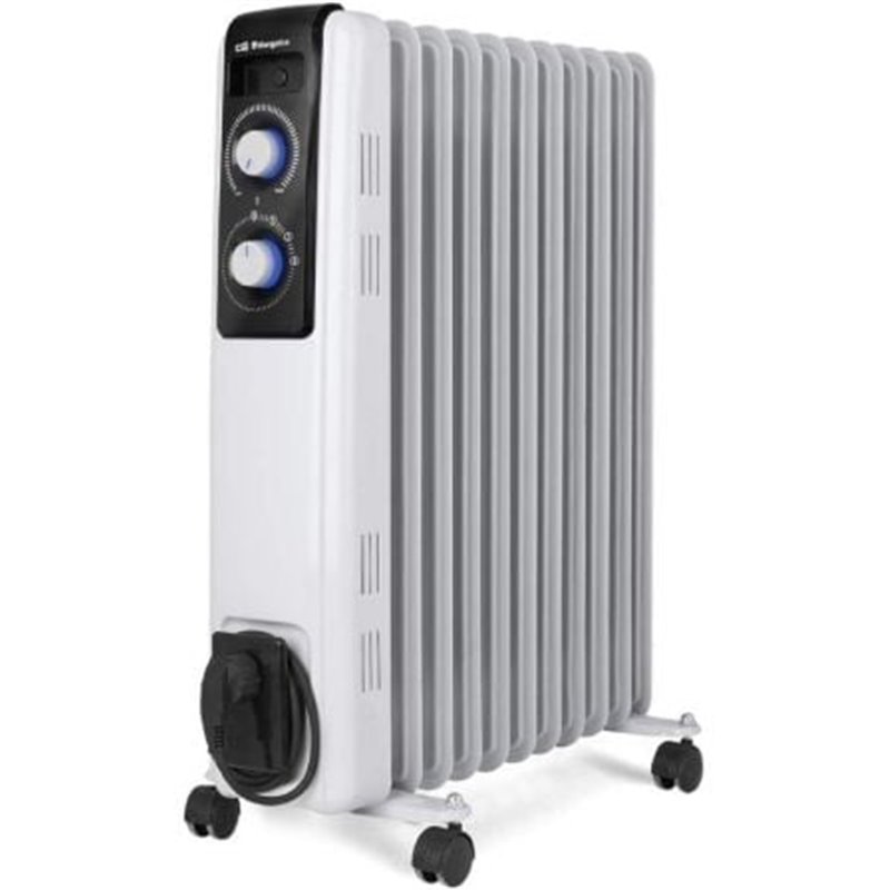 Radiador de Aceite Orbegozo RF 2500/ 3 Potencias/ 1000-1500-2500W/ 11 Elementos Calor�ficos