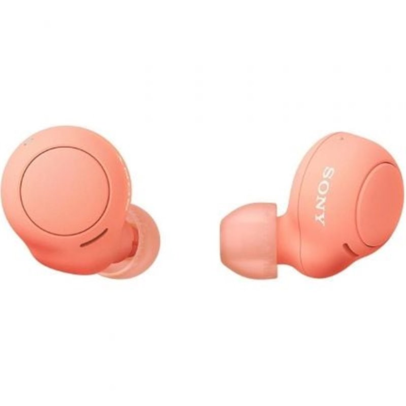 Auriculares Bluetooth Sony WF-C500 con estuche de carga/ Autonom�a 5h/ Naranjas