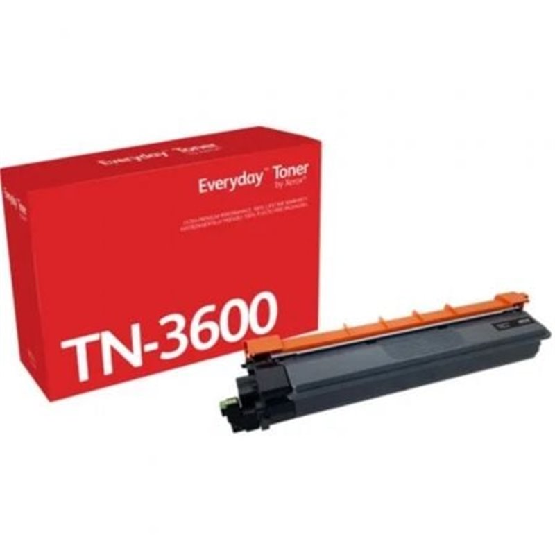 T�ner compatible Xerox 006R04866 compatible con Brother TN3600/ Negro