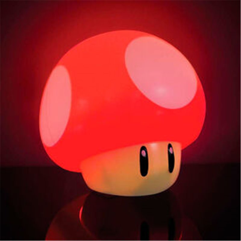 LAMPARA MUSHROOM SUPER MARIO BROS NINTENDO