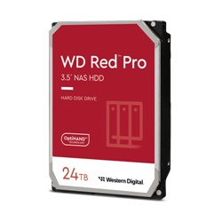 Western Digital Red Pro disco duro interno 24 TB 7200 RPM 512 MB 3.5" SATA