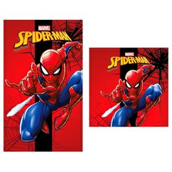 Set 2 toallas baño Spiderman Marvel algodon