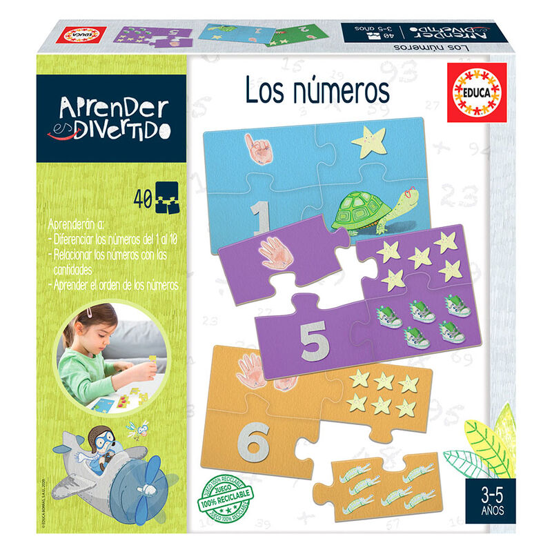 Juego Los Numeros español