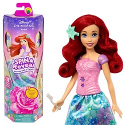 Muñeca Ariel Spin Reveal La Sirenita Disney