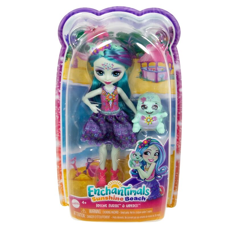 Muñeca Tolene Turtle Sunshine Beach Enchantimals