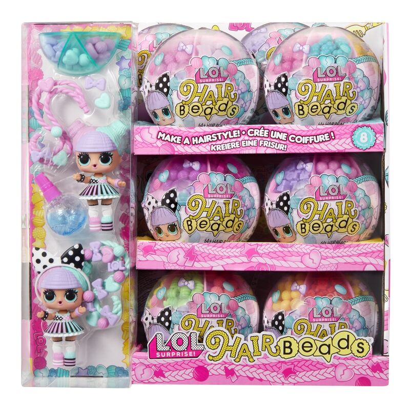 Muñeca Hair style capsula sorpresa L.O.L Surprise surtido