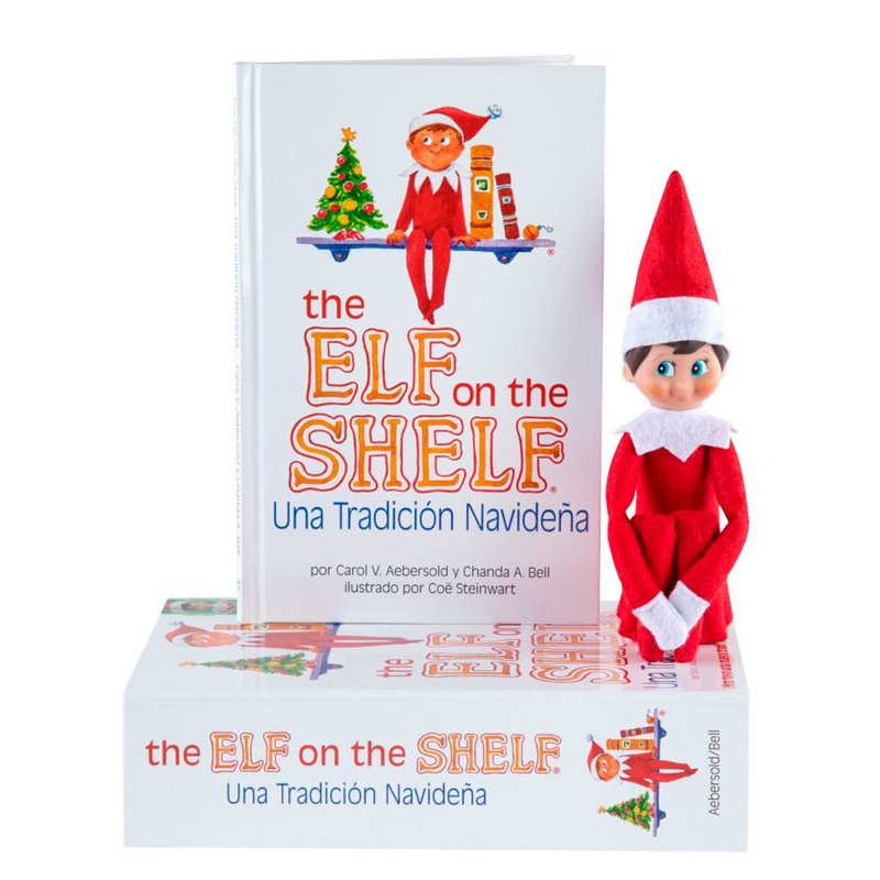 Set Cuento + Muñeco Elfo The Elf On the Shelf español