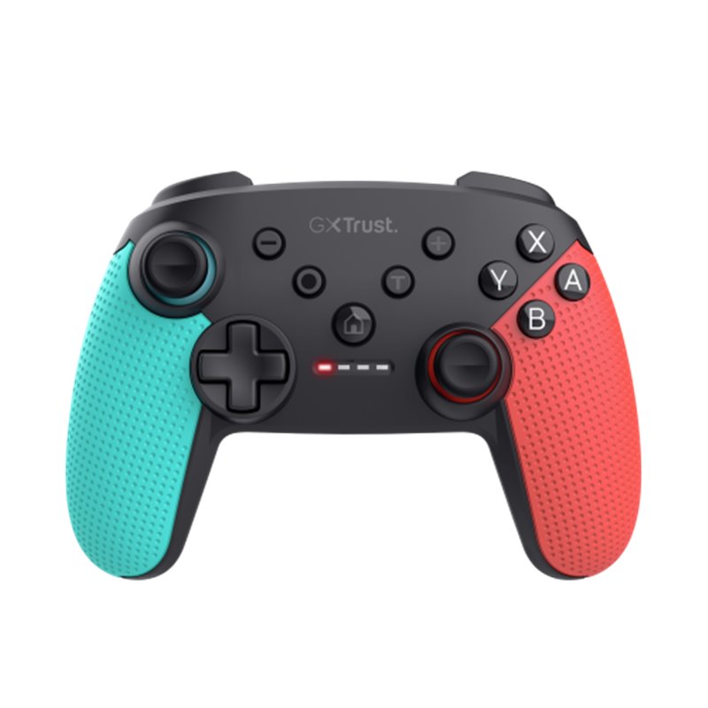 Trust GXT 1246B Muta Negro, Azul, Rojo Bluetooth Gamepad Nintendo Switch, Nintendo Switch Lite