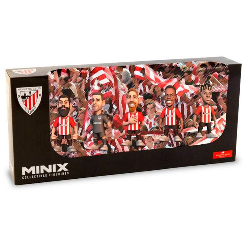 Blister 5 figuras Minix Athletic Club 7cm