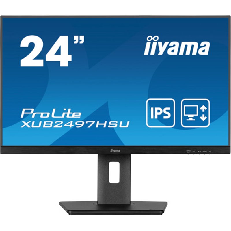 iiyama XUB2497HSU-B2 pantalla para PC 60,5 cm (23.8") 1920 x 1080 Pixeles Full HD LED Negro