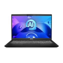 MSI Modern 15 H AI C1MG-035XES Intel Core Ultra 7 155H Portátil 39,6 cm (15.6") Full HD 16 GB DDR5-SDRAM 512 GB SSD Wi-Fi 6E (80