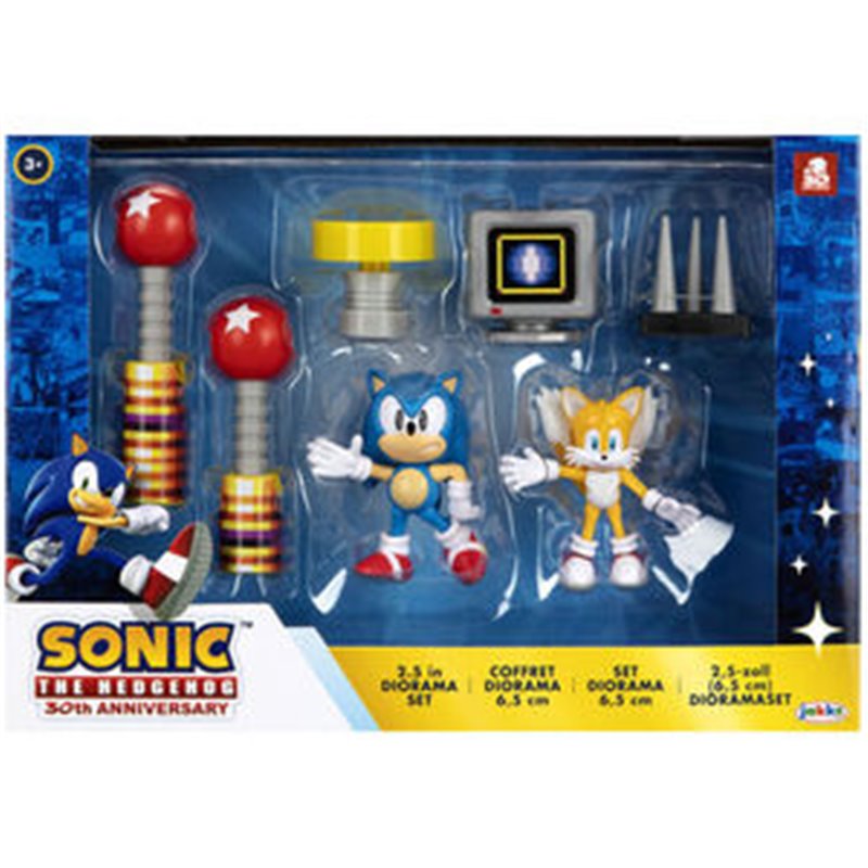 BLISTER SET DIORAMA SONIC THE HEDGEHOG