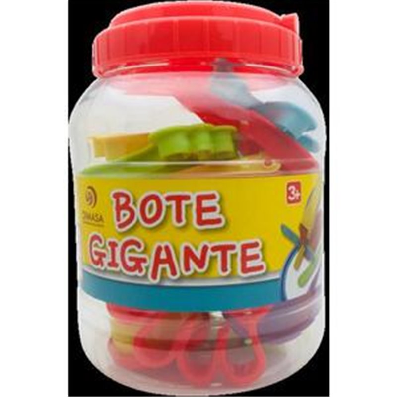 BOTE GIGANTE PLASTILINA 14 PZAS.