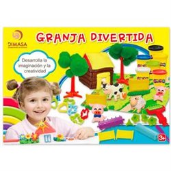 GRANJA DIVERTIDA PLASTILINA