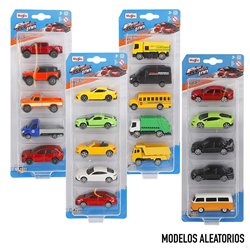 Blister 5 coches surtido