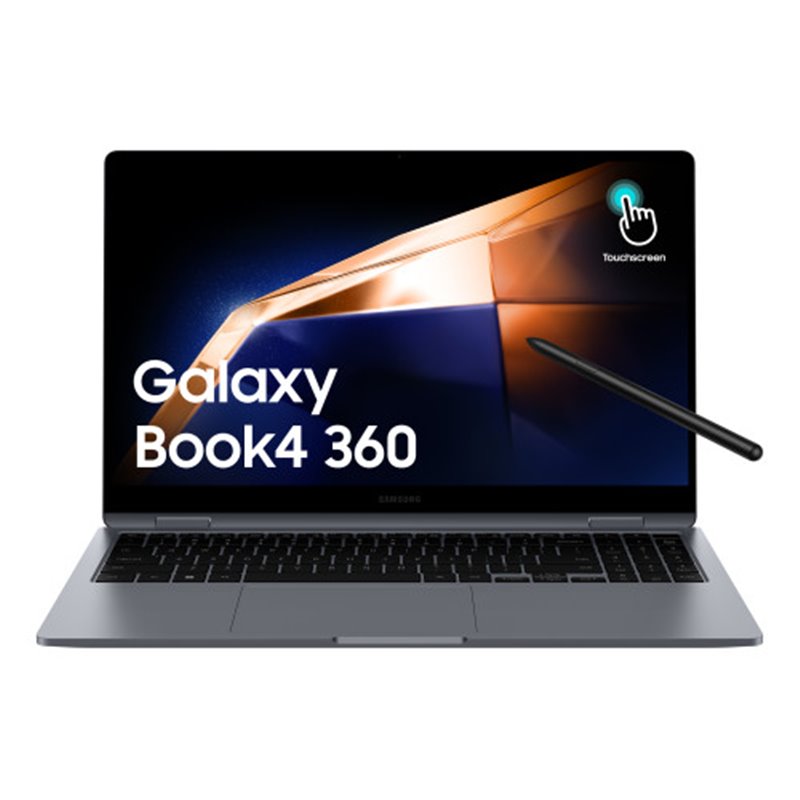 Samsung Galaxy Book4 360 NP754QGK-KG2ES ordenador portatil Intel Core 7 150U Híbrido (2-en-1) 39,6 cm (15.6") Pantalla táctil Fu