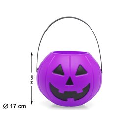 CALABAZA 14 X 17 CM MORADO