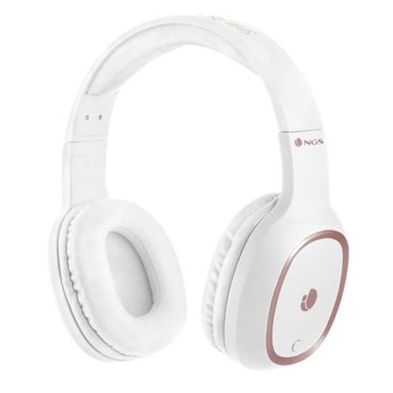 Auriculares Inal�mbricos NGS �rtica Pride/ con Micr�fono/ Bluetooth/ Blancos